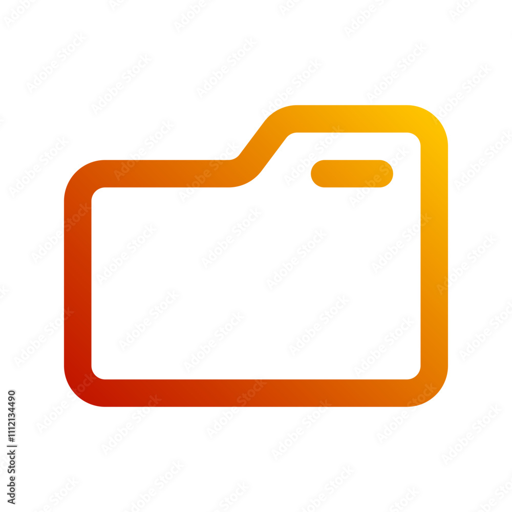 folder gradient icon folder gradient icon