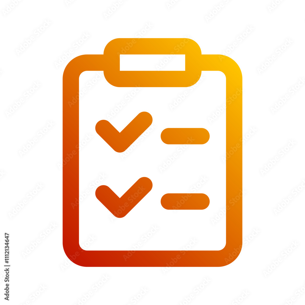 list gradient icon list gradient icon