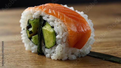 sushi and chopsticks