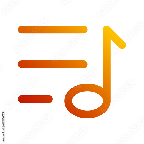 playlist gradient icon