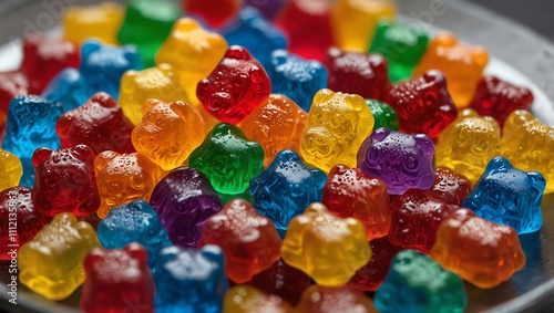 close up of colorful cubes