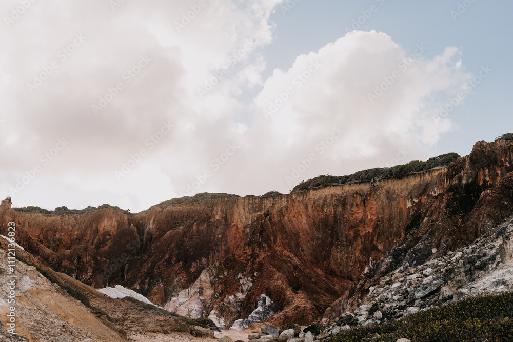 Fototapeta premium clouds over the mountains