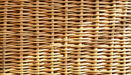 Wicker pattern of canes and yarns isolated highlighted by white, png