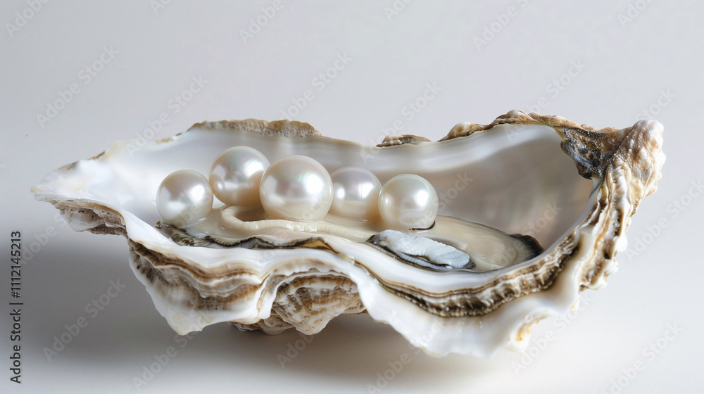 pearls in a shell pearls in a shell