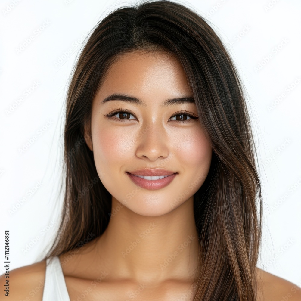 Beautiful Asian woman with clean radiant skin Beautiful Asian woman with clean radiant skin