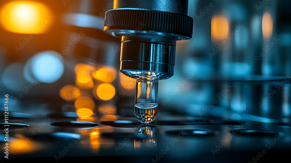 Laboratory Pipette Dropping Liquid Laboratory Pipette Dropping Liquid