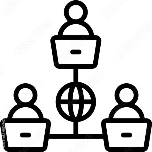remote teams icon