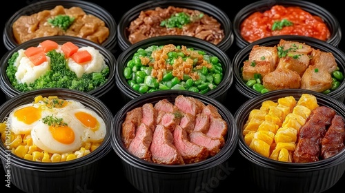 Wallpaper Mural A high-end restaurant serving a seven-course meal showcases the material benefits of achieving financial success. Torontodigital.ca