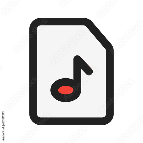 mp3 line color icon
