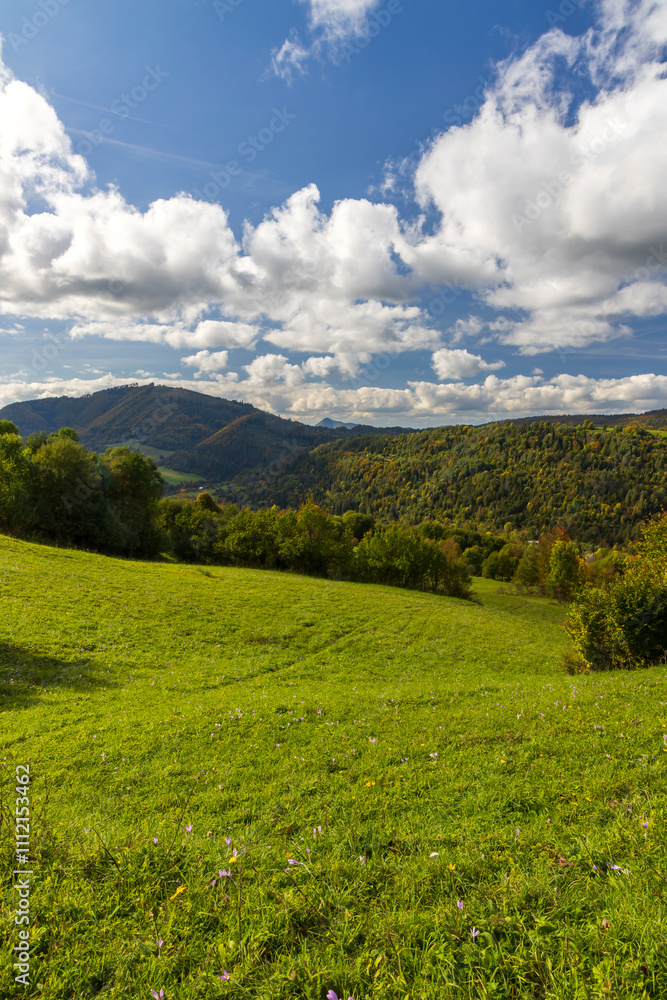 Autumn landscape in Mala Fatra mountains, Slovakia Autumn landscape in Mala Fatra mountains, Slovakia