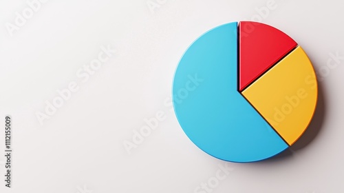 Free Download Analyzing data insights with colorful pie chart visualization in modern office space - GFXLoad