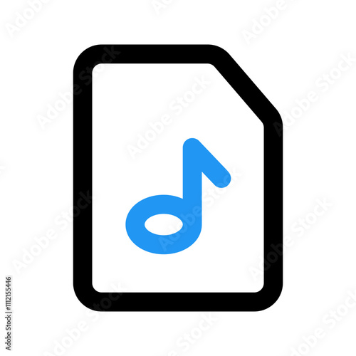 mp3 line color icon