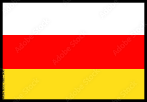 South Ossetia Flag rectangle Icon Free Download South Ossetia Flag rectangle Icon - GFXLoad