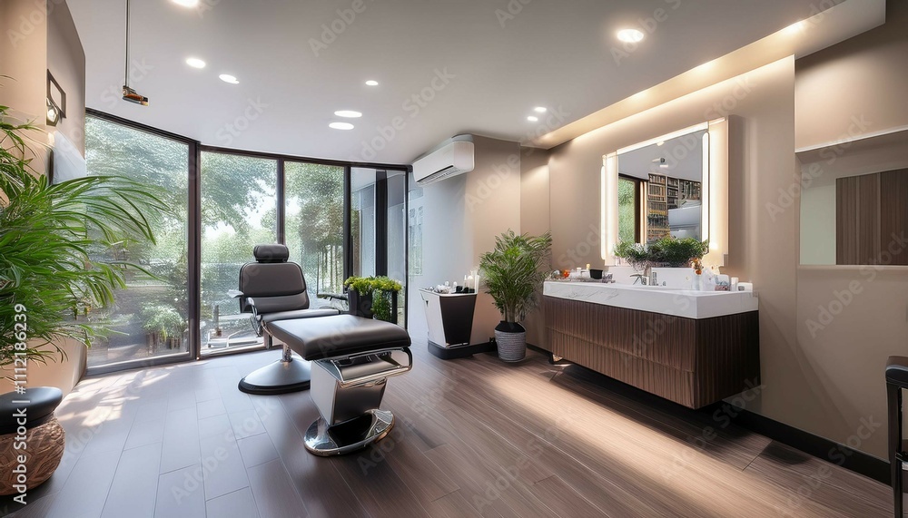 Fototapeta premium modern living room with sofa