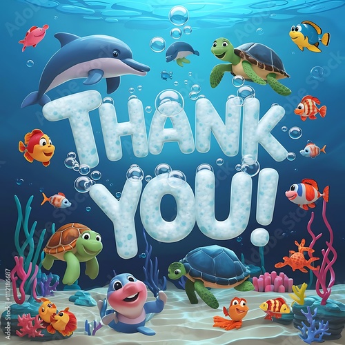 Illustration of Thank You Image, Thank You