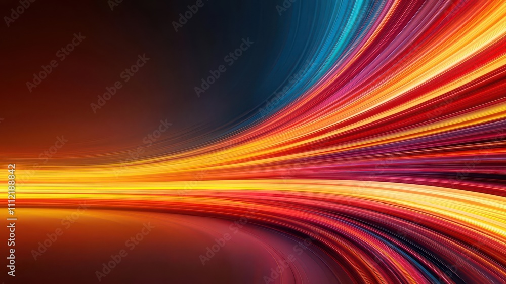 Vibrant abstract digital background with colorful flowing lines and glowing effect. Vibrant abstract digital background with colorful flowing lines and glowing effect.