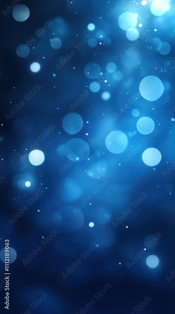 Obraz premium Royal blue glitter background with sapphire sparkles and highlights