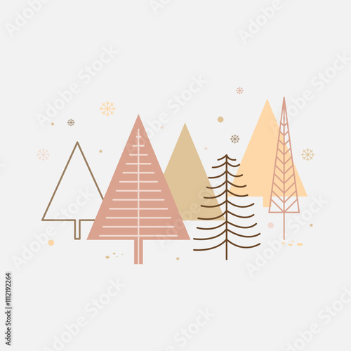 Christmass winter background design. Christmas greeting card or invitation design.