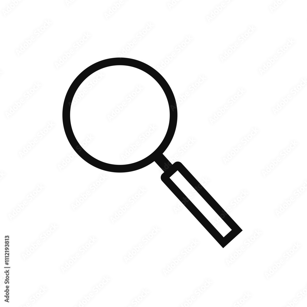 Search icon symbol vector line style Search icon symbol vector line style