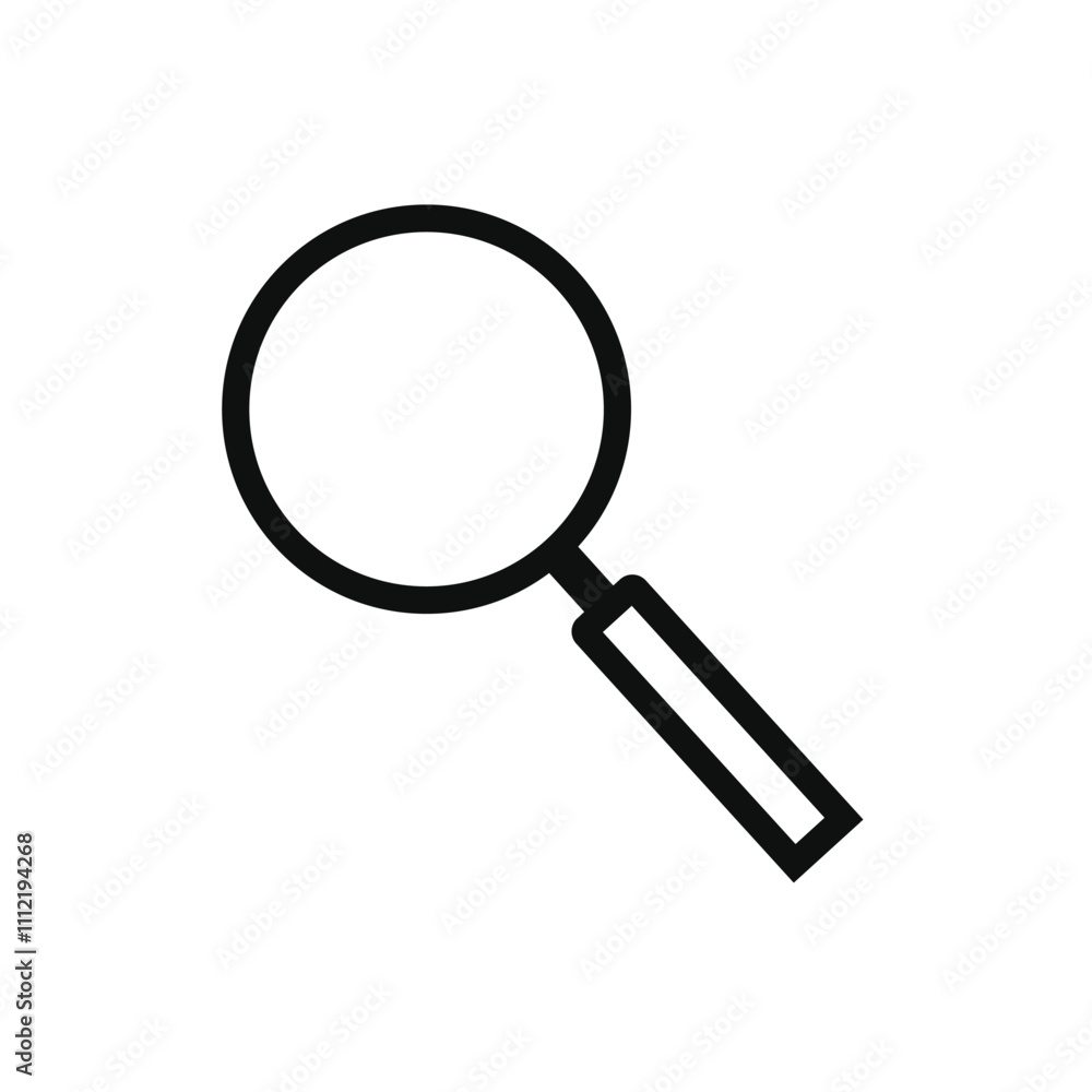 Search icon symbol vector line style Search icon symbol vector line style