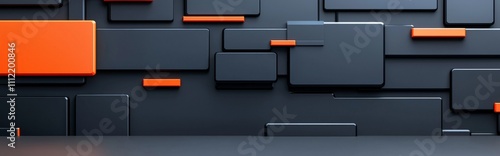 A sci-fi cyber space-age multifunctional background wall with a wide format panel design, featuring white galaxy light and space travel themes, hand-edited and generated by AI.