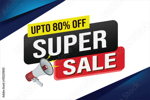 super sale poster banner graphic design icon logo sign symbol social media website coupon

