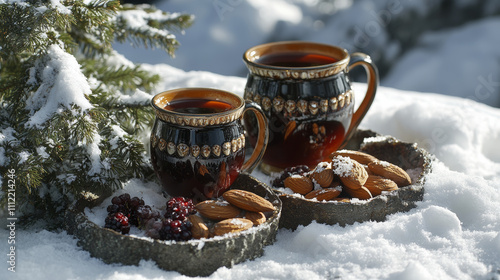 Wallpaper Mural Warm Drinks and Nourishing Dishes for Cold Winters. Torontodigital.ca