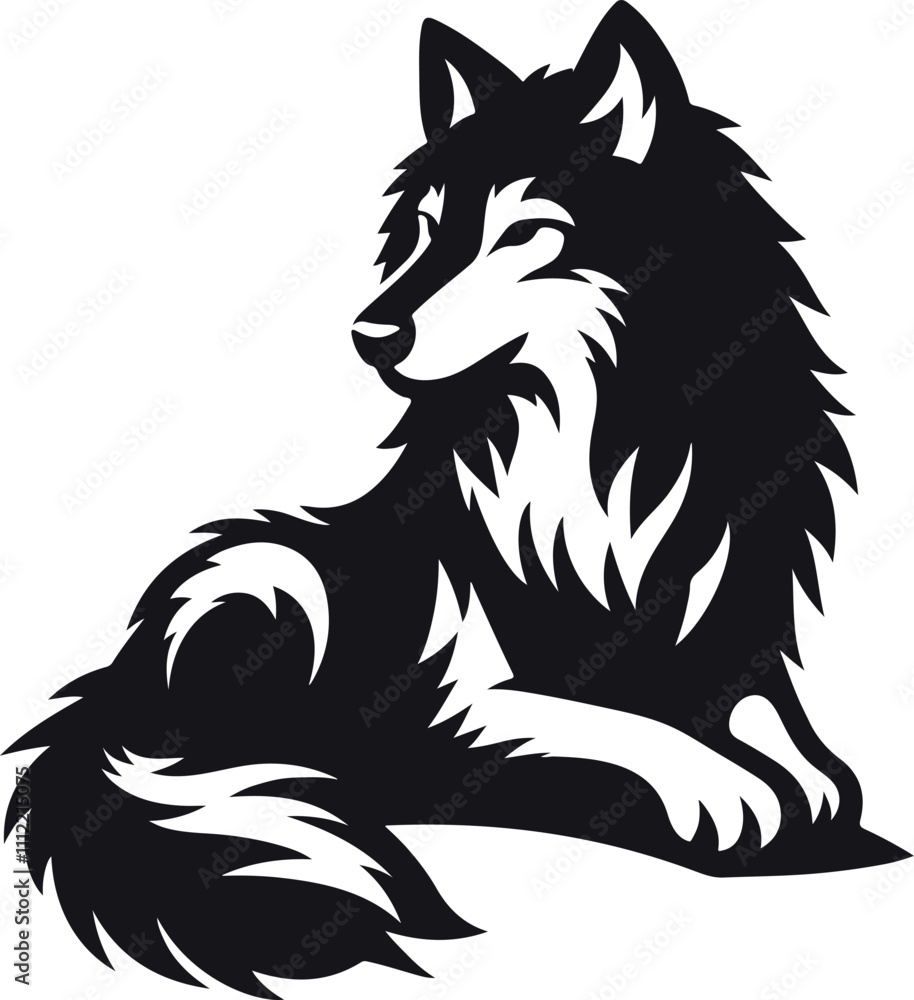 wolf vector illustration wolf vector illustration