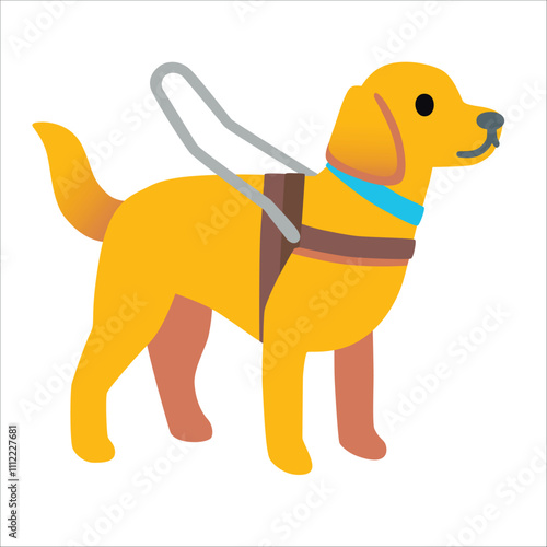 Dog Vector Icon - Isolated faithful and Beloved Pet Canine
