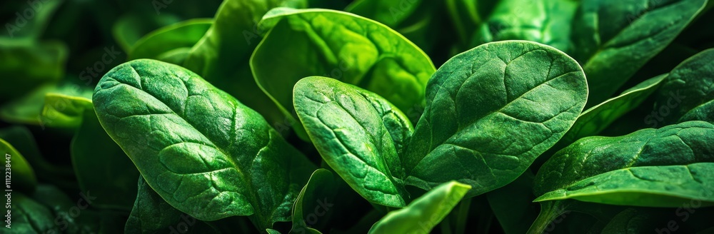 Close-up of fresh spinach leaves nature high-resolution photograph vibrant greens detailed top view for health enthusiasts Close-up of fresh spinach leaves nature high-resolution photograph vibrant greens detailed top view for health enthusiasts