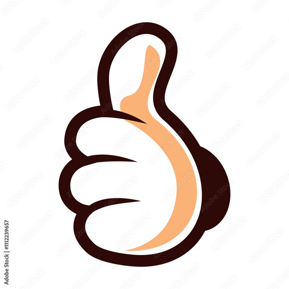 Super. Cool. Hand gesture. Paw gesture. Funny character. Cartoon. Close-up. Used for collage in web design.