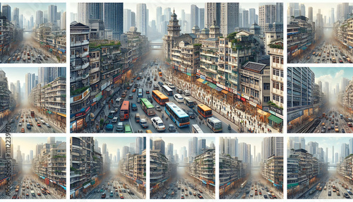 Urban Density: A Visual Exploration of City Life and Architecture