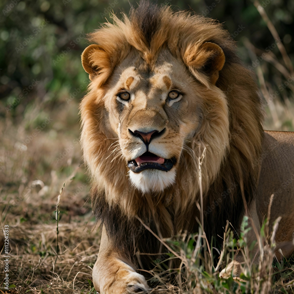 The Lion's Den: Confronting Fear and Power A Dance of Intensity in Nature's Arena The Lion's Den: Confronting Fear and Power A Dance of Intensity in Nature's Arena