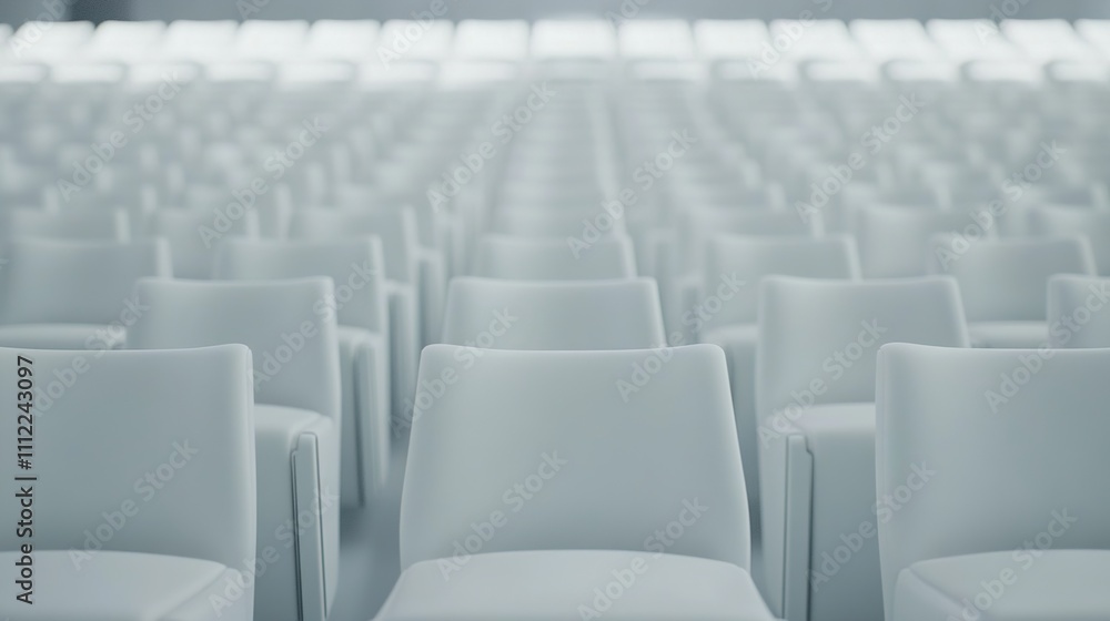 Empty stadium seats, a silent testament to the absence of fans, symbolizing the void left by the lack of human connection and shared experiences in the face of challenges. Empty stadium seats, a silent testament to the absence of fans, symbolizing the void left by the lack of human connection and shared experiences in the face of challenges.