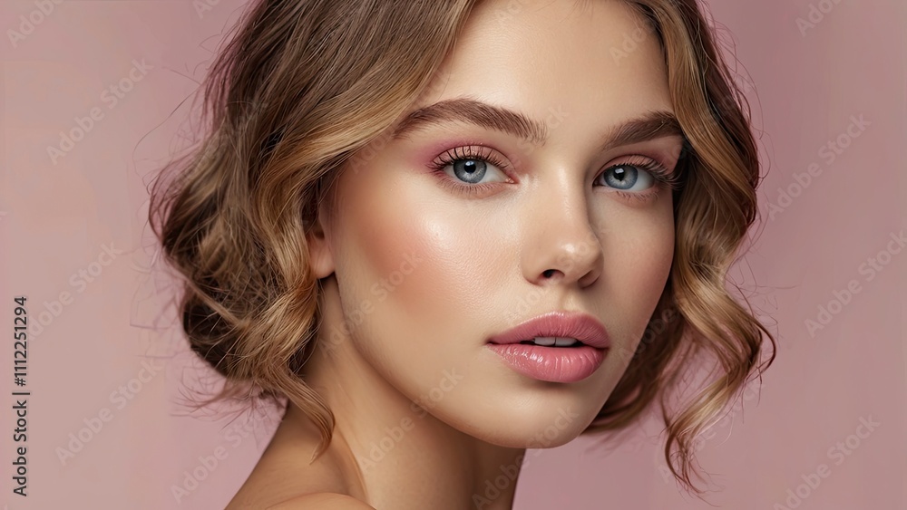 portrait of a woman with makeup,closeup_photo_of_a_beautiful_young_womans_fac portrait of a woman with makeup,closeup_photo_of_a_beautiful_young_womans_fac