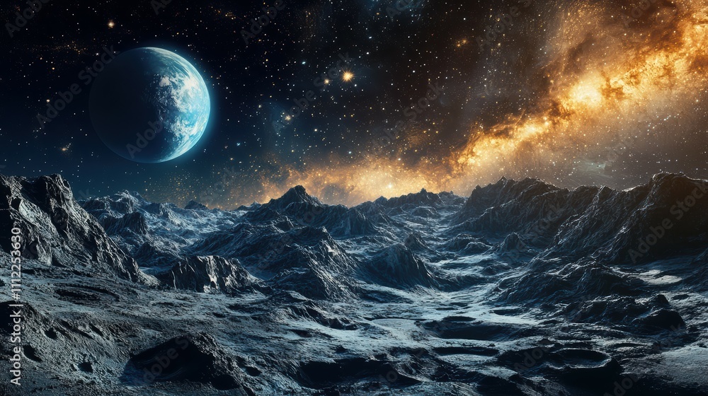 Image of outer space. . Mixed media Image of outer space. . Mixed media