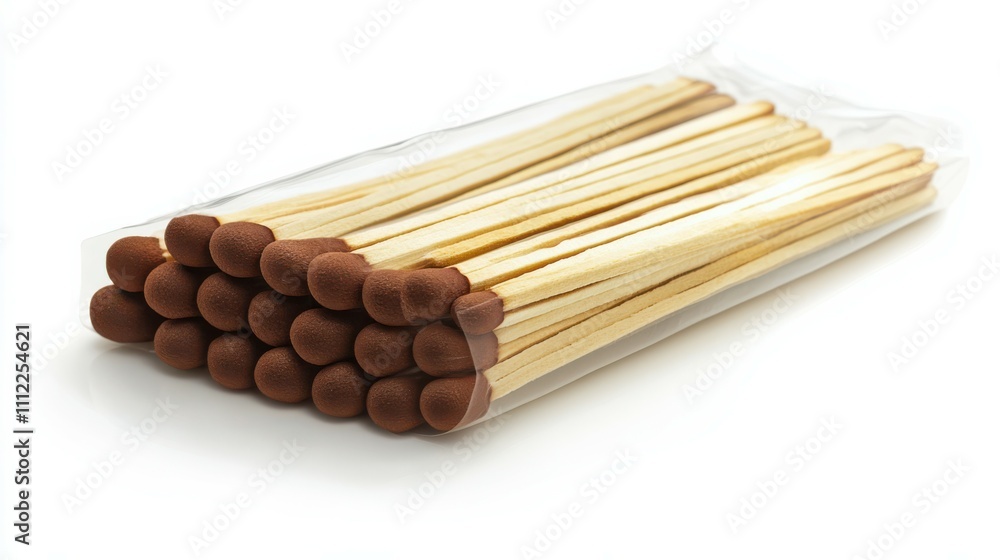 Pack of matches isolated on white background Pack of matches isolated on white background