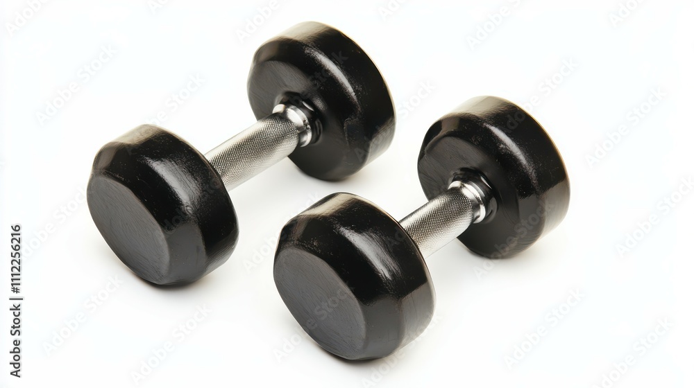 Pair of dumbell isolated on white background Pair of dumbell isolated on white background