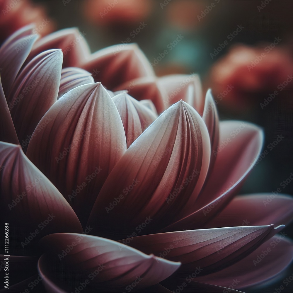 Petals of a Flower The soft velvety texture of a flower’s peta Petals of a Flower The soft velvety texture of a flower’s peta
