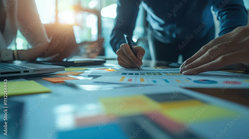 Project management, business people working in office, closeup of hands. Consulting concept. Project management, business people working in office, closeup of hands. Consulting concept.