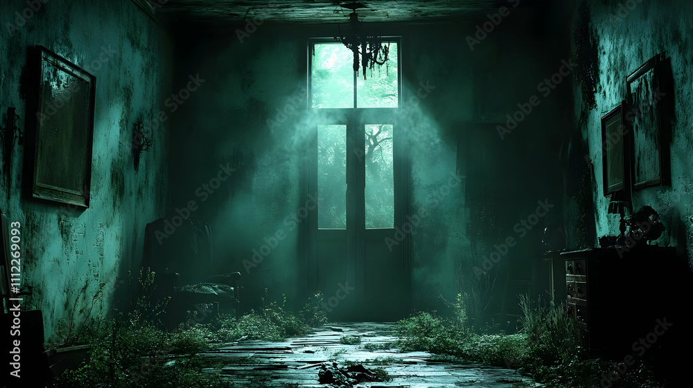 Exploring Overgrown Mansion: A Dark, Mysterious Journey into Decay