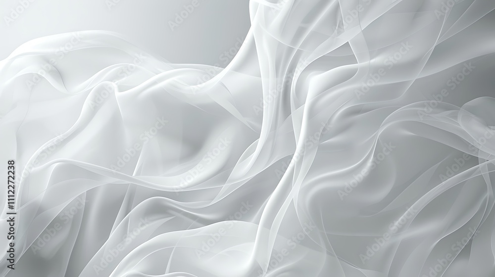 Obraz premium Abstract White Fabric Background