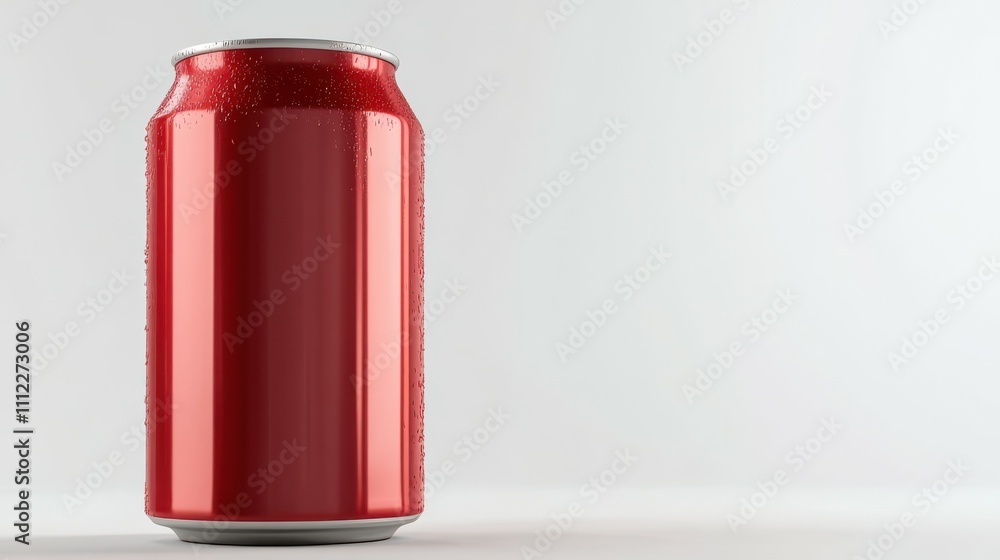 Soda blank can isolated on white background Soda blank can isolated on white background