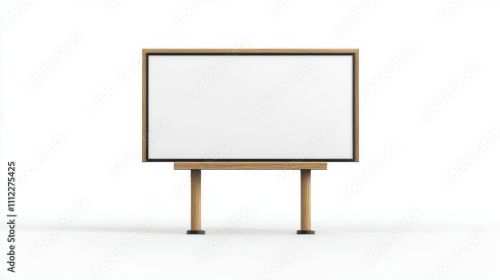 Billboard blank sing isolated on white background Billboard blank sing isolated on white background