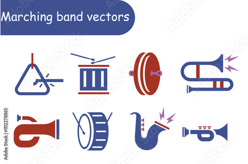 Marching band vector design 