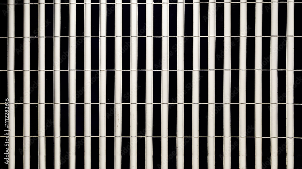 custom made wallpaper toronto digitalAbstract background in the form of white metal strips.