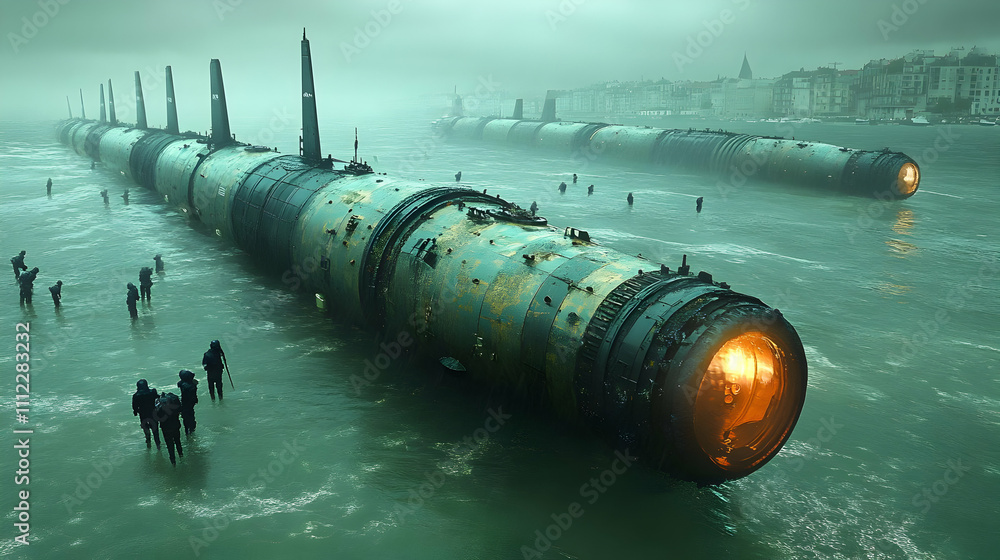 Mysterious Vessels Explore Coastal Waters, Unveiling Secrets of the Deep Mysterious Vessels Explore Coastal Waters, Unveiling Secrets of the Deep