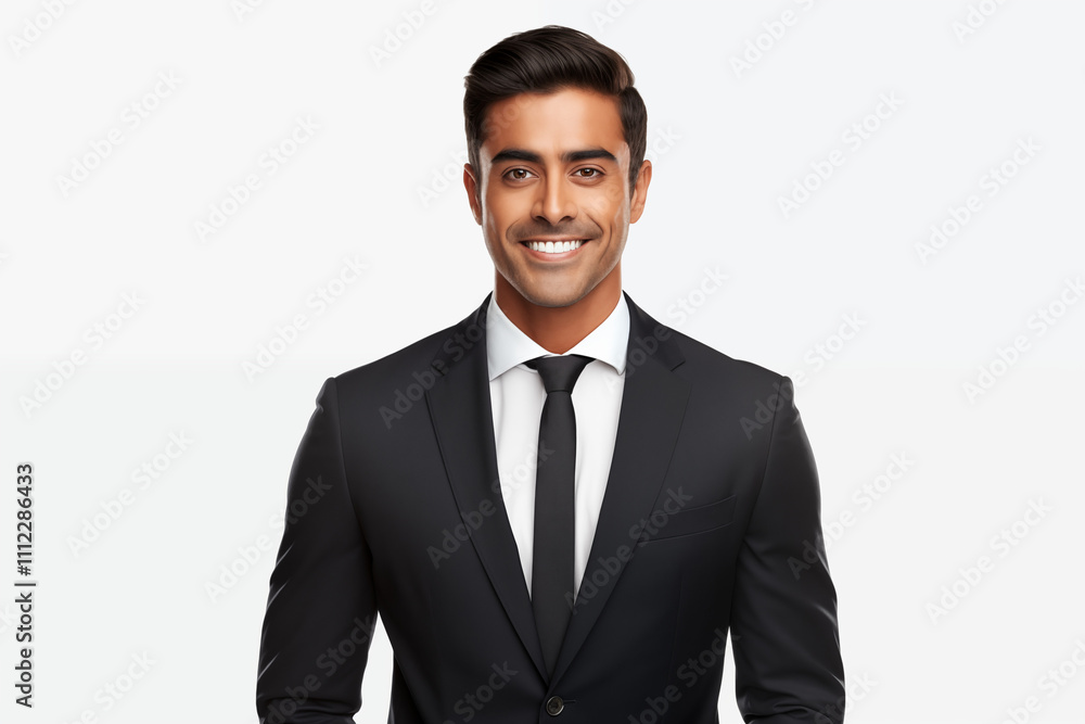 Smiling indian business men in suits on white background. Men in business attire. Rich men. Business manager. Startup boss. Indian men. American man. Isolated image. Png. Smiling indian business men in suits on white background. Men in business attire. Rich men. Business manager. Startup boss. Indian men. American man. Isolated image. Png.