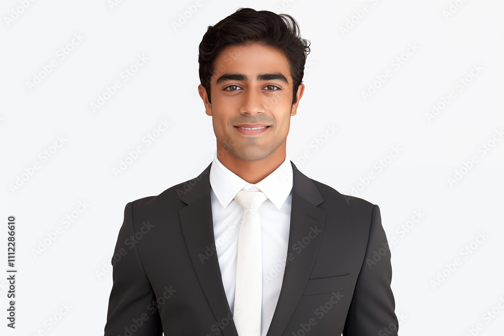 Smiling indian business men in suits on white background. Men in business attire. Rich men. Business manager. Startup boss. Indian men. American man. Isolated image. Png. Smiling indian business men in suits on white background. Men in business attire. Rich men. Business manager. Startup boss. Indian men. American man. Isolated image. Png.
