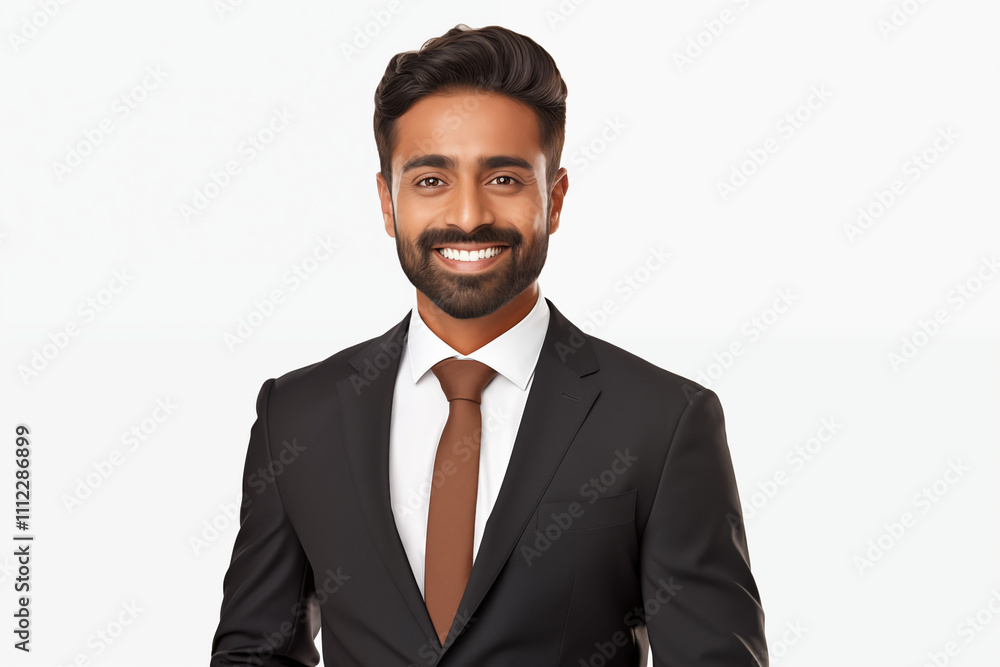 Smiling indian business men in suits on white background. Men in business attire. Rich men. Business manager. Startup boss. Indian men. American man. Isolated image. Png. Smiling indian business men in suits on white background. Men in business attire. Rich men. Business manager. Startup boss. Indian men. American man. Isolated image. Png.